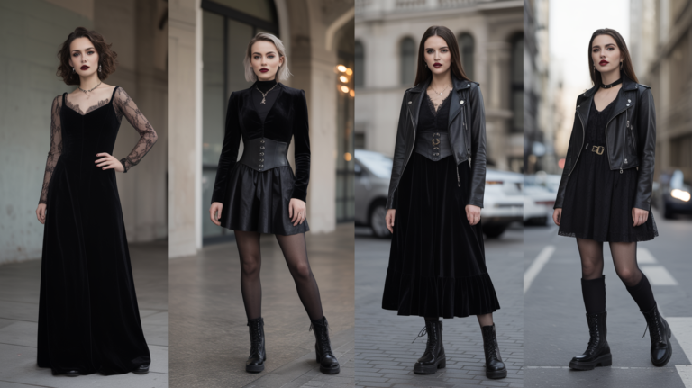 20 Classic Goth Fashion Looks That Will Awaken Your Dark Romantic Soul