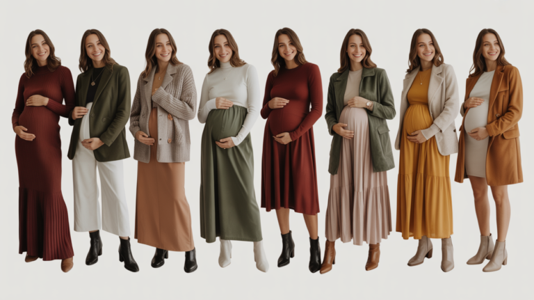 20 Chic Fall Maternity Outfits: Embrace Your Bump in Style This Season