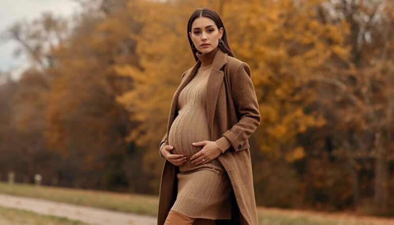 20 Chic Fall Maternity Outfits: Embrace Your Bump in Style This Season