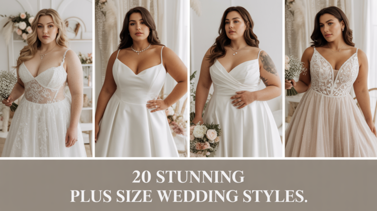 20 Stunning Plus Size Wedding Styles That Will Make You Feel Like Bridal Royalty