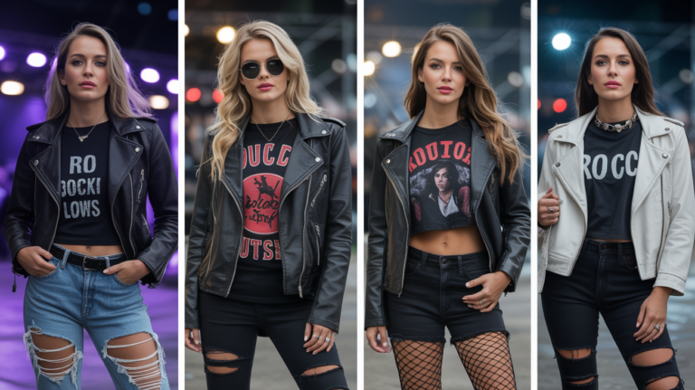 20 Rock Concert Outfit Looks That’ll Make You the Star of the Show