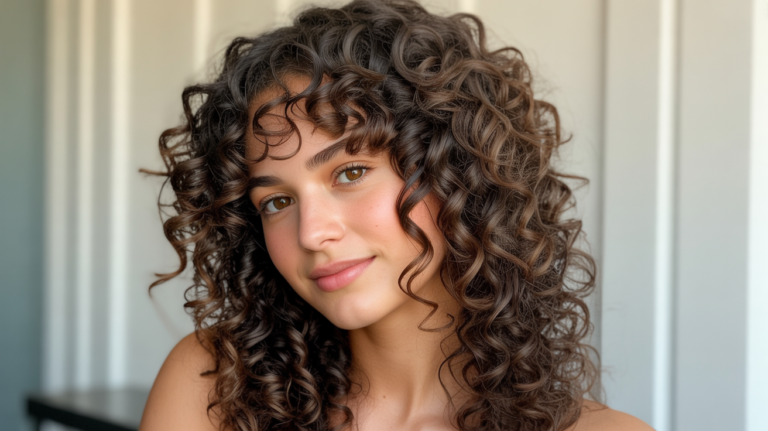 21 Dark Brown Curly Hairstyles You Must Try