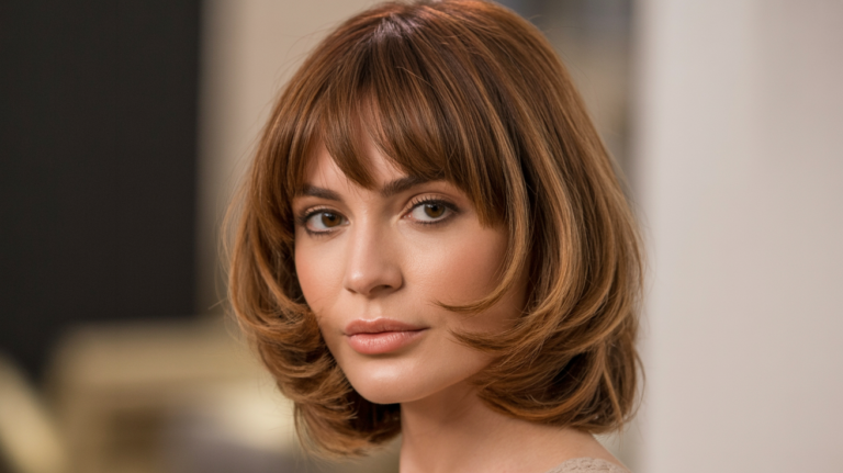 Brunette Beauties: 19 Stylish Bangs Ideas to Transform Your Look