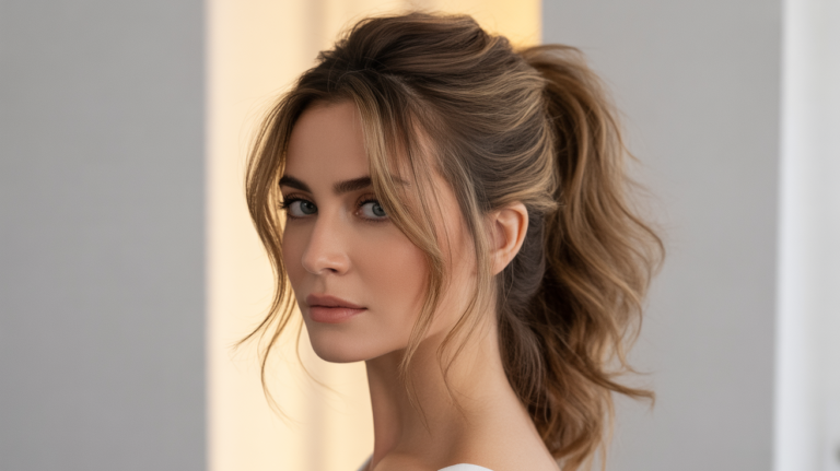 18 Chic Messy Ponytail Hairstyles for Effortless Style