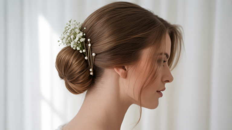 16 Chic Bridal Bun Hairstyles for Every Bride
