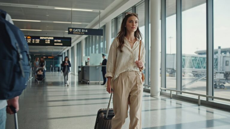 15 Airport Summer Outfits for Comfort and Style